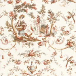 Casadeco Les Belles Toiles de Jouy Wallpaper Collection