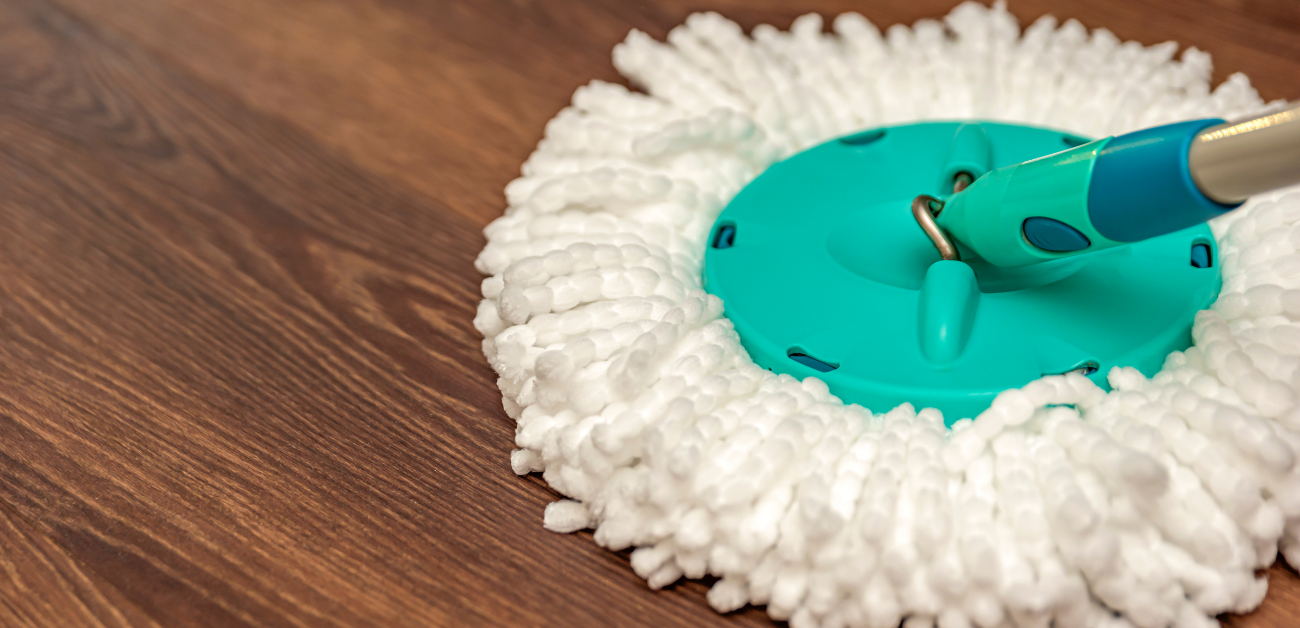 Cleaning and maintenance of hospital vinyl flooring for infection control