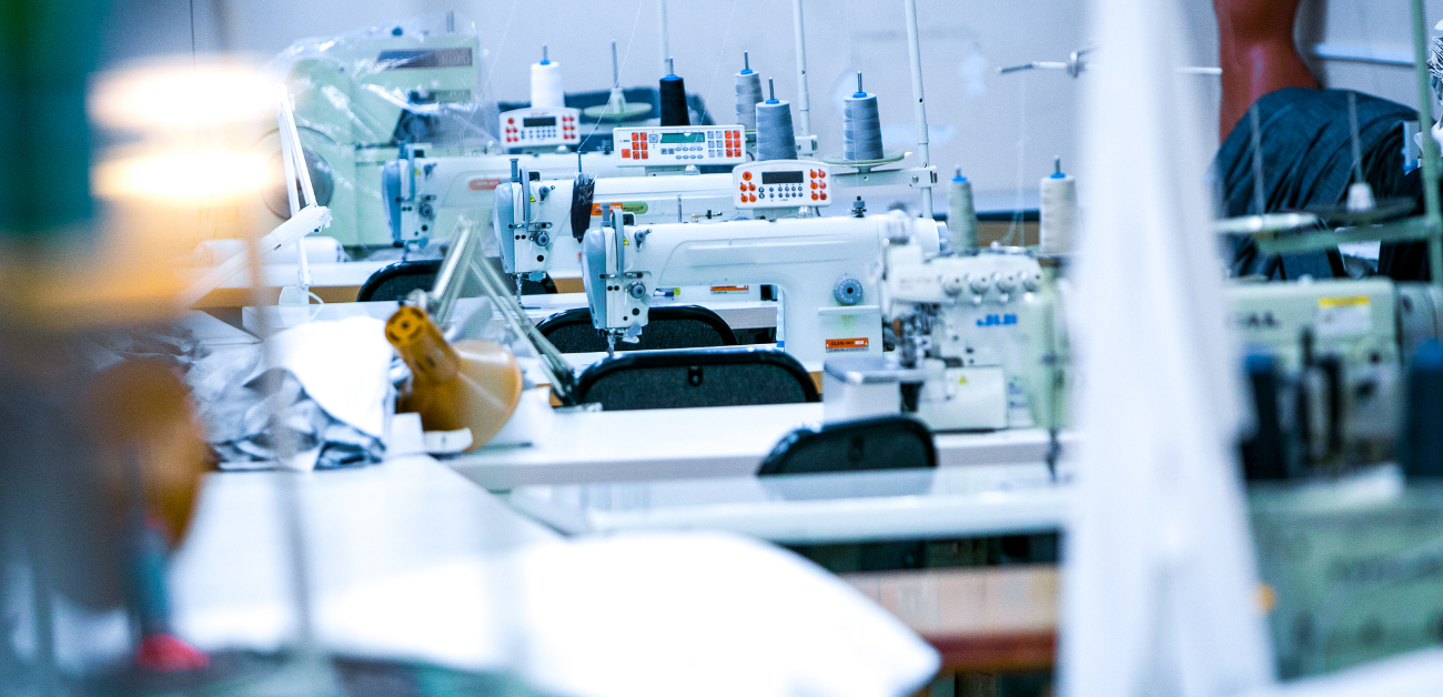 Upholstery fabric production line focusing on quality control and sustainability