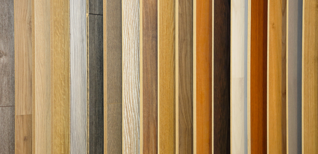 Range of sustainable flooring finishes suitable for certified green building projects
