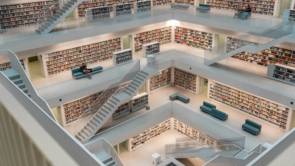 library interior design modern - Goodrich Global Singapore