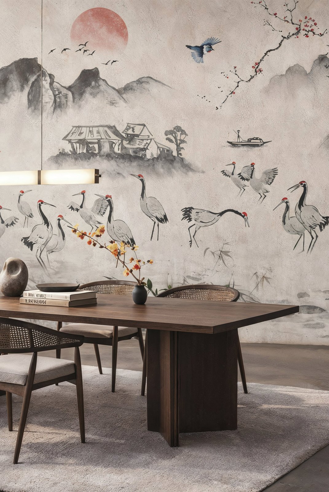 Landscape style wall mural from the Goodrich Wall Edits Collection