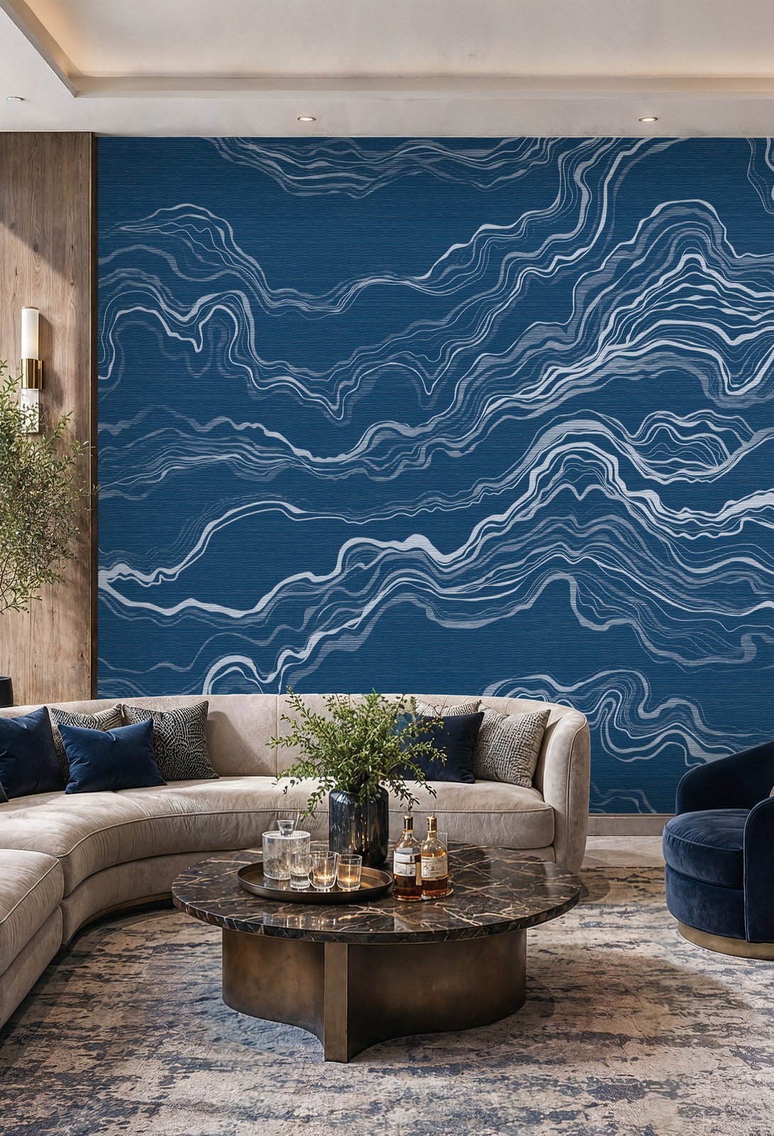 Textural style wallcovering from the Goodrich Wall Edits Collection