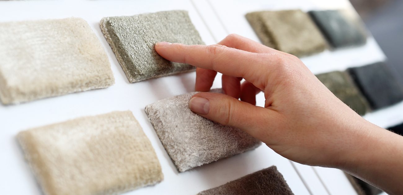 Hotel room carpet samples reviewed for performance and design selection