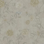 Satin Flowers Wallpaper - colour Z66803