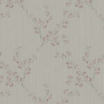 Satin Flowers Wallpaper - colour Z66833