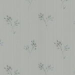 Satin Flowers Wallpaper - colour Z66863