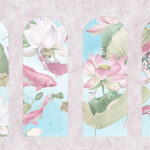 Satin Flowers Wallpaper - colour Z66869