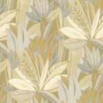 Satin Flowers Wallpaper - colour Z66871