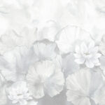 Satin Flowers Wallpaper - colour Z66874