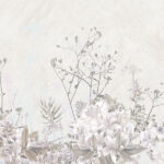 Satin Flowers Wallpaper - colour Z66881
