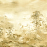 Satin Flowers Wallpaper - colour Z66883