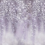 Satin Flowers Wallpaper - colour Z66894