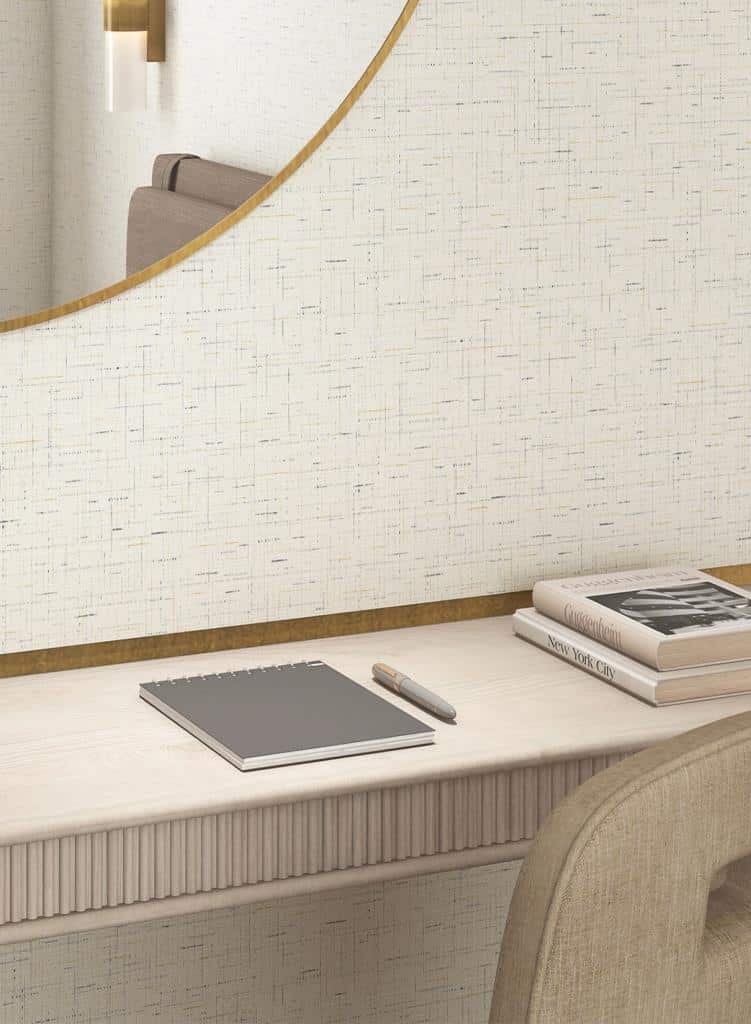 Ink Spot Linen Wallpapers
